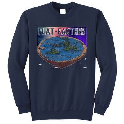 FlatEarther Earth Planet Space Lover Sweatshirt