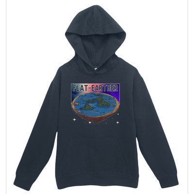 FlatEarther Earth Planet Space Lover Urban Pullover Hoodie