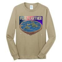 FlatEarther Earth Planet Space Lover Tall Long Sleeve T-Shirt