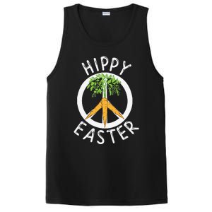 Funny Easter Peace Sign Hippy Easter Carrots PosiCharge Competitor Tank