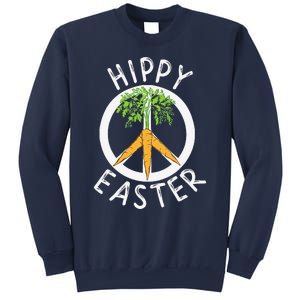 Funny Easter Peace Sign Hippy Easter Carrots Sweatshirt