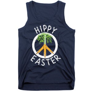 Funny Easter Peace Sign Hippy Easter Carrots Tank Top