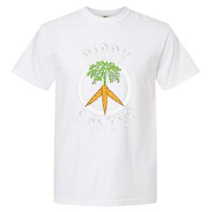 Funny Easter Peace Sign Hippy Easter Carrots Garment-Dyed Heavyweight T-Shirt