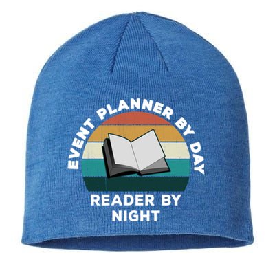 Funny Event Planner By Day Reader By Night: Cool Book Lover Gift Sustainable Beanie