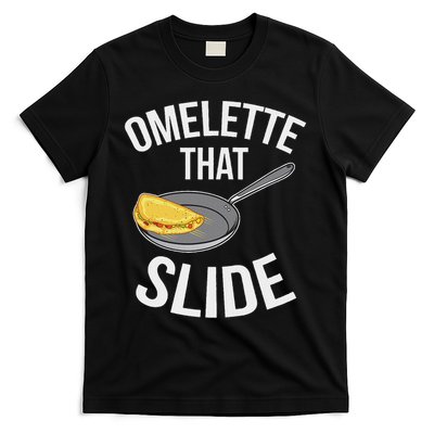 Funny Egg Puns Breakfast Omelette That Slide T-Shirt