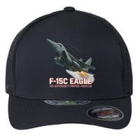 F-15C Eagle Poster – High-Speed Air Superiority Jet Design Flexfit Unipanel Trucker Cap