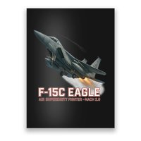 F-15C Eagle Poster – High-Speed Air Superiority Jet Design Poster