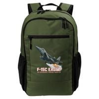 F-15C Eagle Poster – High-Speed Air Superiority Jet Design Backpack