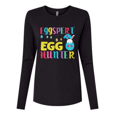 Funny Easter Pug Bunny Ear Eggs Basket Womens Cotton Relaxed Long Sleeve T-Shirt