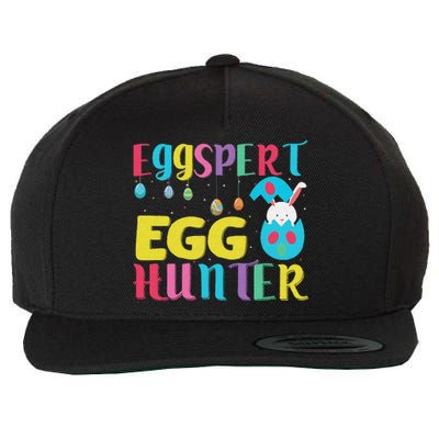 Funny Easter Pug Bunny Ear Eggs Basket Wool Snapback Cap