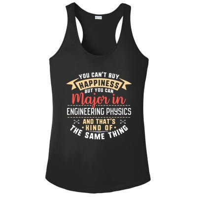 Funny Engineering Physics Major Studengift Graduation Gift Ladies PosiCharge Competitor Racerback Tank