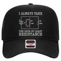 Funny Engineer Path Of Least Resistance Trucker Hat
