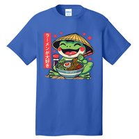 Frog Eating Ramen Kawaii Otaku Japanese Noodles Tall T-Shirt