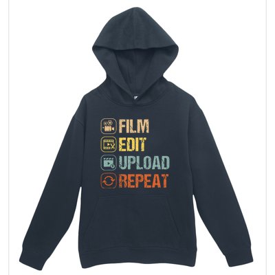 Film Edit Repeat Cinematographers Movie Maker Filmmaker Urban Pullover Hoodie