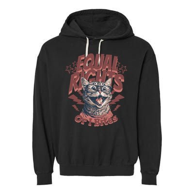 Feminist  Equal Rights  Liberal  Garment-Dyed Fleece Hoodie