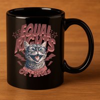Feminist  Equal Rights  Liberal  11oz C Handle Ceramic Mug
