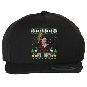 Funny El Rey De Mexico Vicente Fernandez Mexican Legend Ugly Christmas Tee Gift Wool Snapback Cap