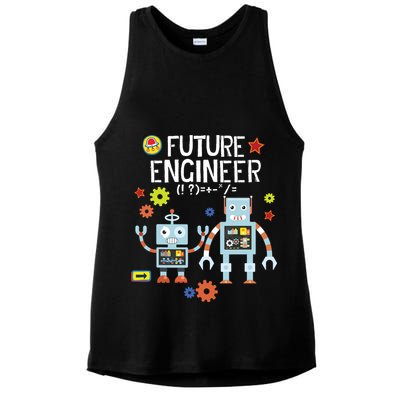 Future Engineer Robotics Robot Costume For Adults Kids Ladies PosiCharge Tri-Blend Wicking Tank