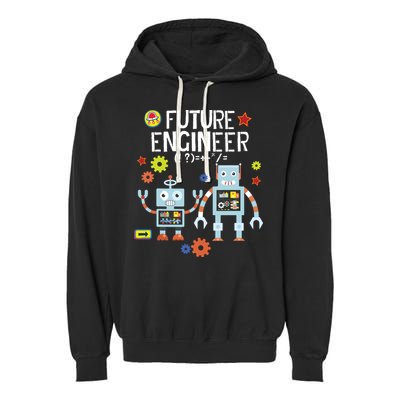 Future Engineer Robotics Robot Costume For Adults Kids Garment-Dyed Fleece Hoodie