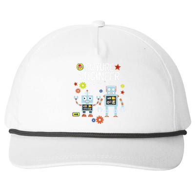 Future Engineer Robotics Robot Costume For Adults Kids Snapback Five-Panel Rope Hat