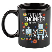 Future Engineer Robotics Robot Costume For Adults Kids 11oz C Handle Ceramic Mug