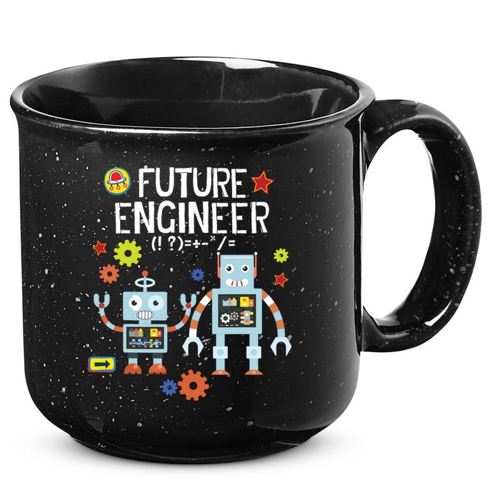 Future Engineer Robotics Robot Costume For Adults Kids 15oz Campfire Ceramic Mug