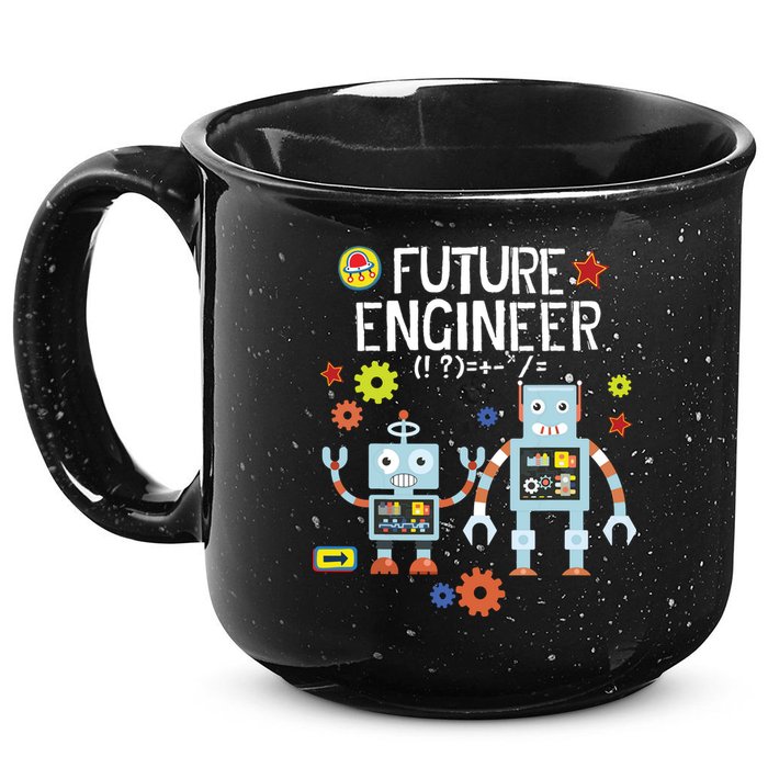 Future Engineer Robotics Robot Costume For Adults Kids 15oz Campfire Ceramic Mug