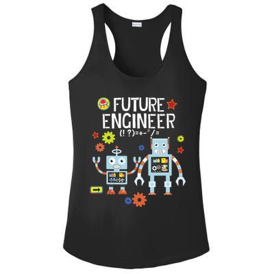 Future Engineer Robotics Robot Costume For Adults Kids Ladies PosiCharge Competitor Racerback Tank