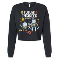 Future Engineer Robotics Robot Costume For Adults Kids Cropped Pullover Crew