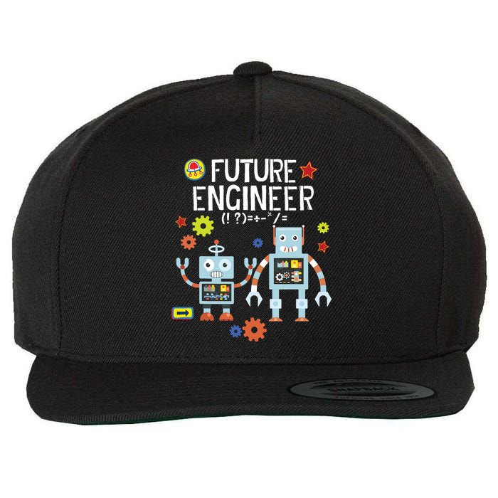 Future Engineer Robotics Robot Costume For Adults Kids Wool Snapback Cap