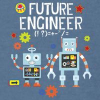 Future Engineer Robotics Robot Costume For Adults Kids Garment-Dyed Sweatshirt