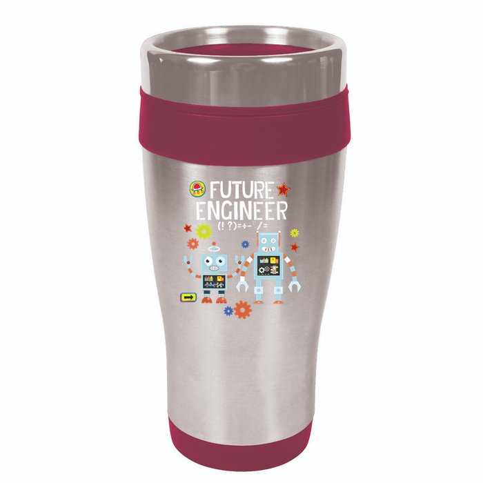 Future Engineer Robotics Robot Costume For Adults Kids 16oz Travel Tumbler