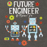 Future Engineer Robotics Robot Costume For Adults Kids Cotton Canvas Backpack