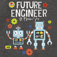 Future Engineer Robotics Robot Costume For Adults Kids Vector Backpack