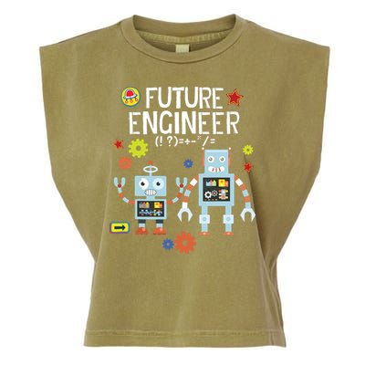 Future Engineer Robotics Robot Costume For Adults Kids Garment-Dyed Women's Muscle Tee