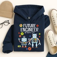 Future Engineer Robotics Robot Costume For Adults Kids Hoodie