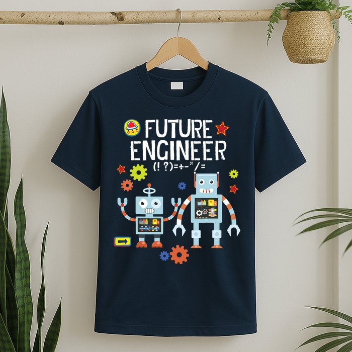 Future Engineer Robotics Robot Costume For Adults Kids T-Shirt