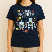 Future Engineer Robotics Robot Costume For Adults Kids T-Shirt