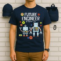 Future Engineer Robotics Robot Costume For Adults Kids T-Shirt