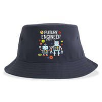 Future Engineer Robotics Robot Costume For Adults Kids Sustainable Bucket Hat