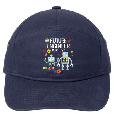 Future Engineer Robotics Robot Costume For Adults Kids 7-Panel Snapback Hat