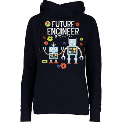 Future Engineer Robotics Robot Costume For Adults Kids Womens Funnel Neck Pullover Hood
