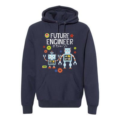 Future Engineer Robotics Robot Costume For Adults Kids Premium Hoodie