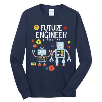 Future Engineer Robotics Robot Costume For Adults Kids Tall Long Sleeve T-Shirt