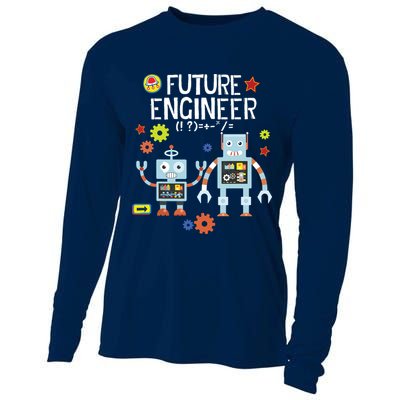 Future Engineer Robotics Robot Costume For Adults Kids Cooling Performance Long Sleeve Crew