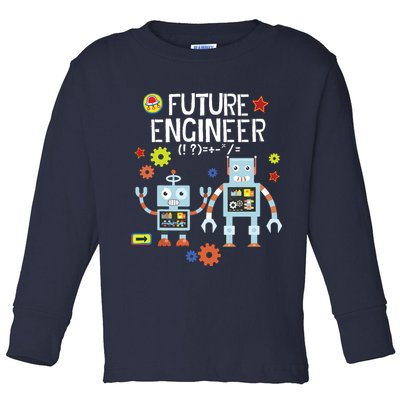 Future Engineer Robotics Robot Costume For Adults Kids Toddler Long Sleeve Shirt