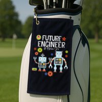 Future Engineer Robotics Robot Costume For Adults Kids Golf Towel