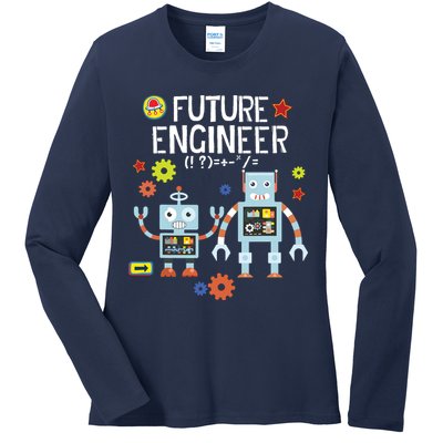 Future Engineer Robotics Robot Costume For Adults Kids Ladies Long Sleeve Shirt
