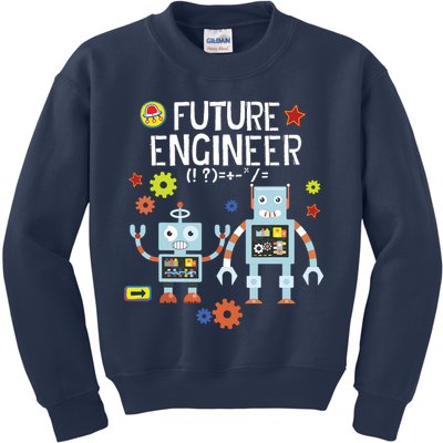 Future Engineer Robotics Robot Costume For Adults Kids Kids Sweatshirt