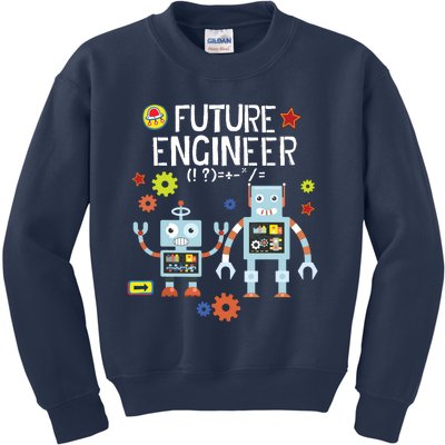 Future Engineer Robotics Robot Costume For Adults Kids Kids Sweatshirt